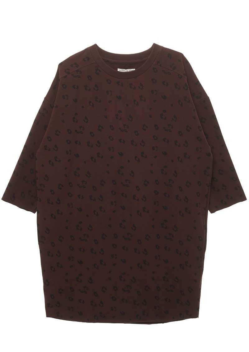 Circle Of Trust Girls Zelia Dress Burnt Bordeaux