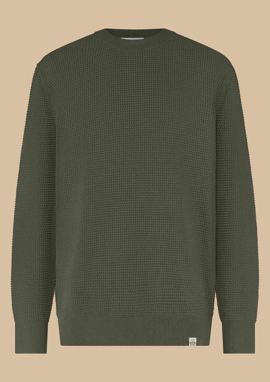 circle of trust Glen Knit Dusty Green