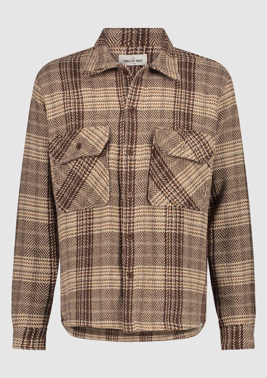 circle of trust Griffin Overshirt Dark Oak