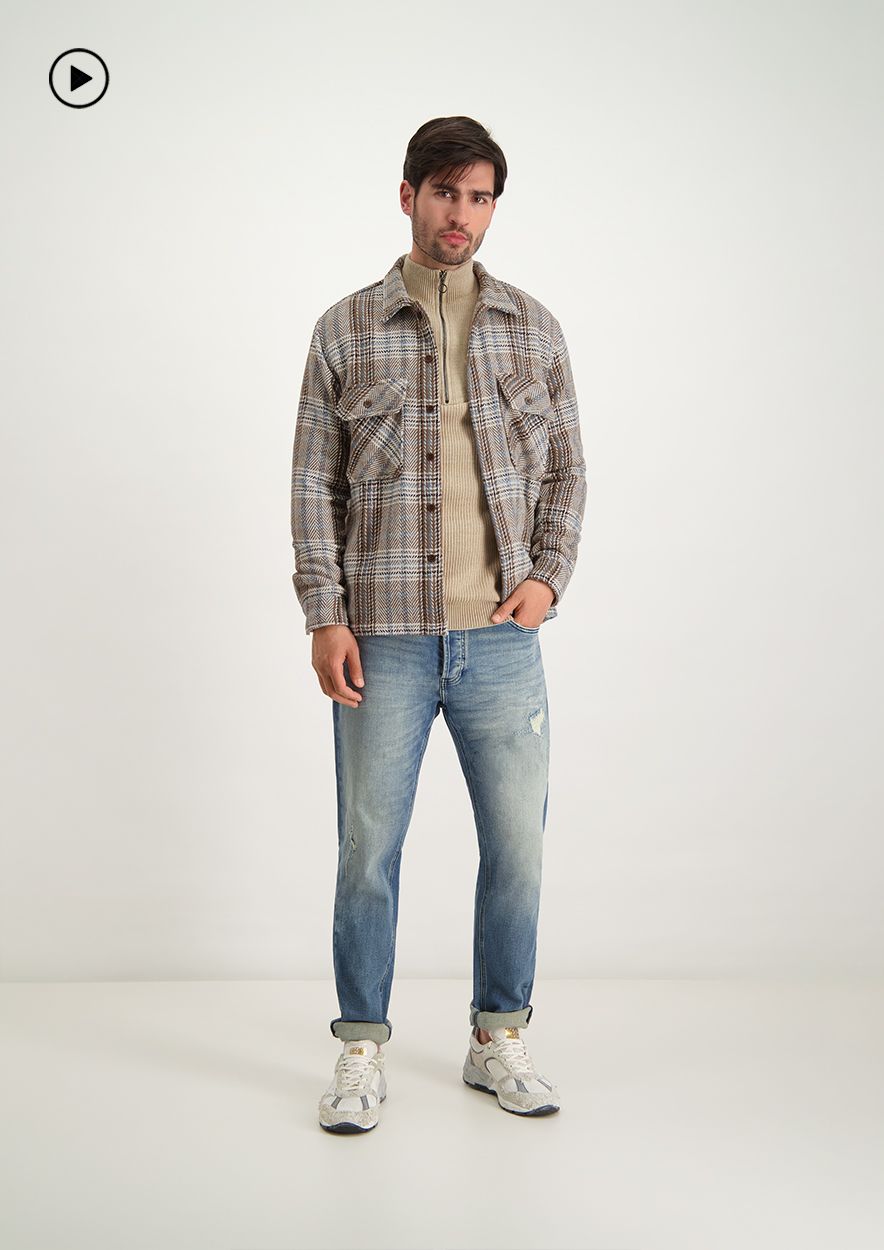 Circle Of Trust Griffin Overshirt Sand Shade