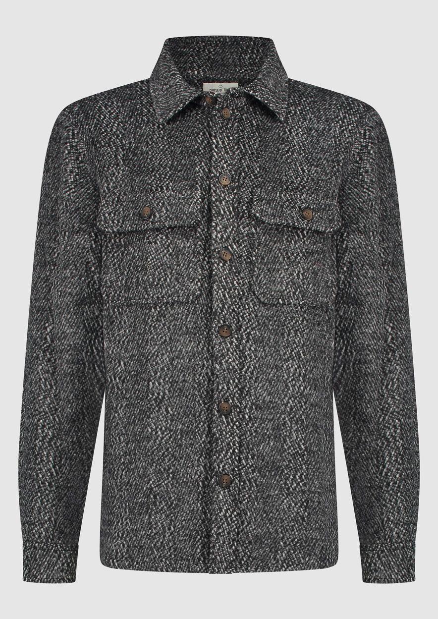 circle of trust Gustaf Overshirt Concrete