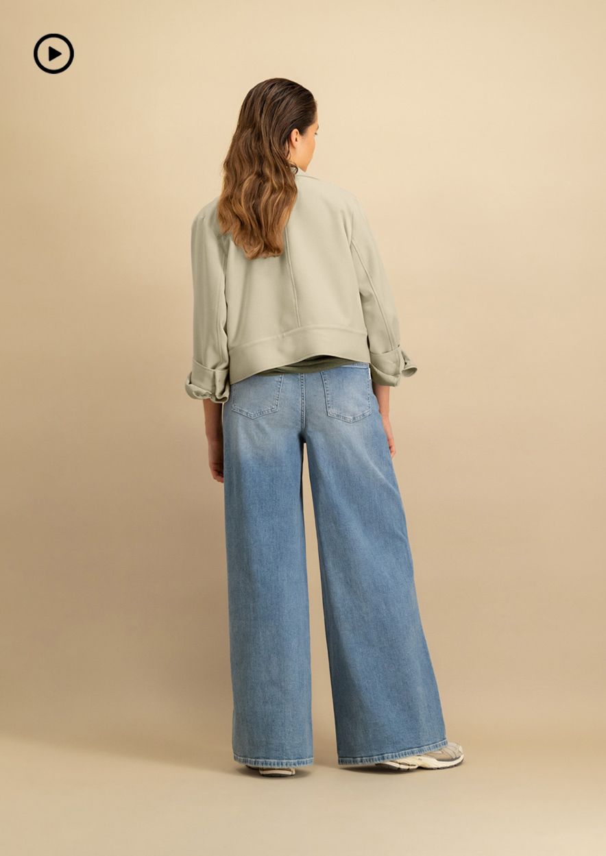 Circle Of Trust Harley Summer Sky - Wide-Leg Flared