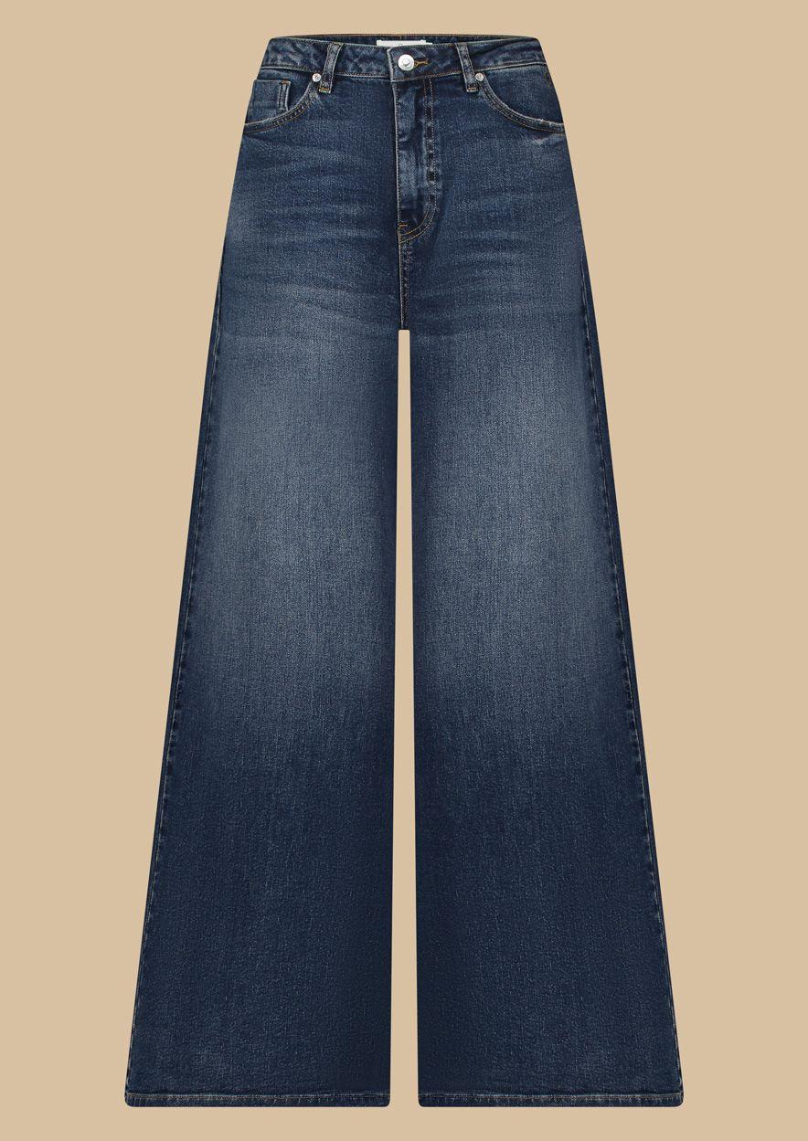 Circle Of Trust Harley Ultra Blue - Wide-Leg Flared