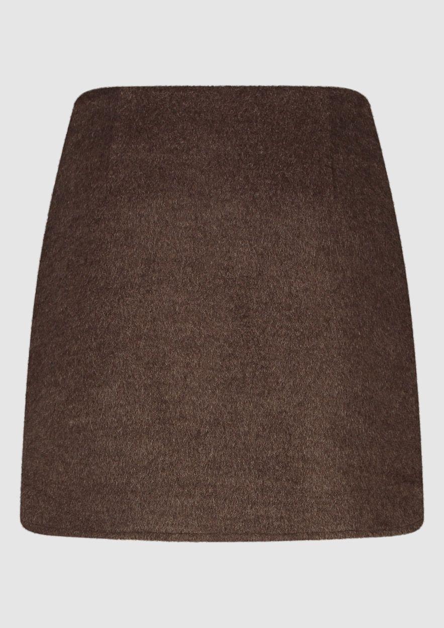 Circle Of Trust Hilly Skirt Slate Brown Melange