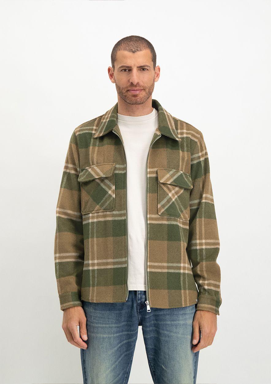 circle of trust Jackson Overshirt Leaf