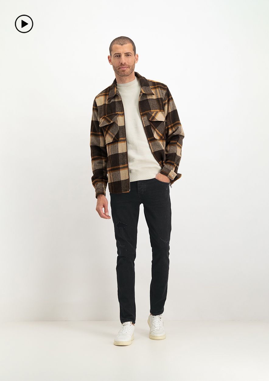 Circle Of Trust Jagger Black Noir - Slim Fit