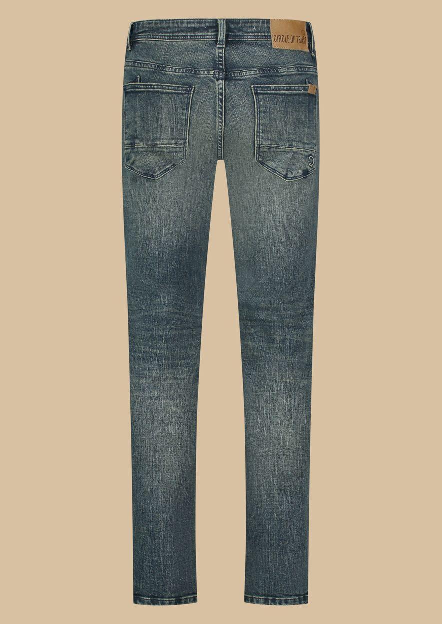 Circle Of Trust Jagger Earthy Blue - Slim Fit