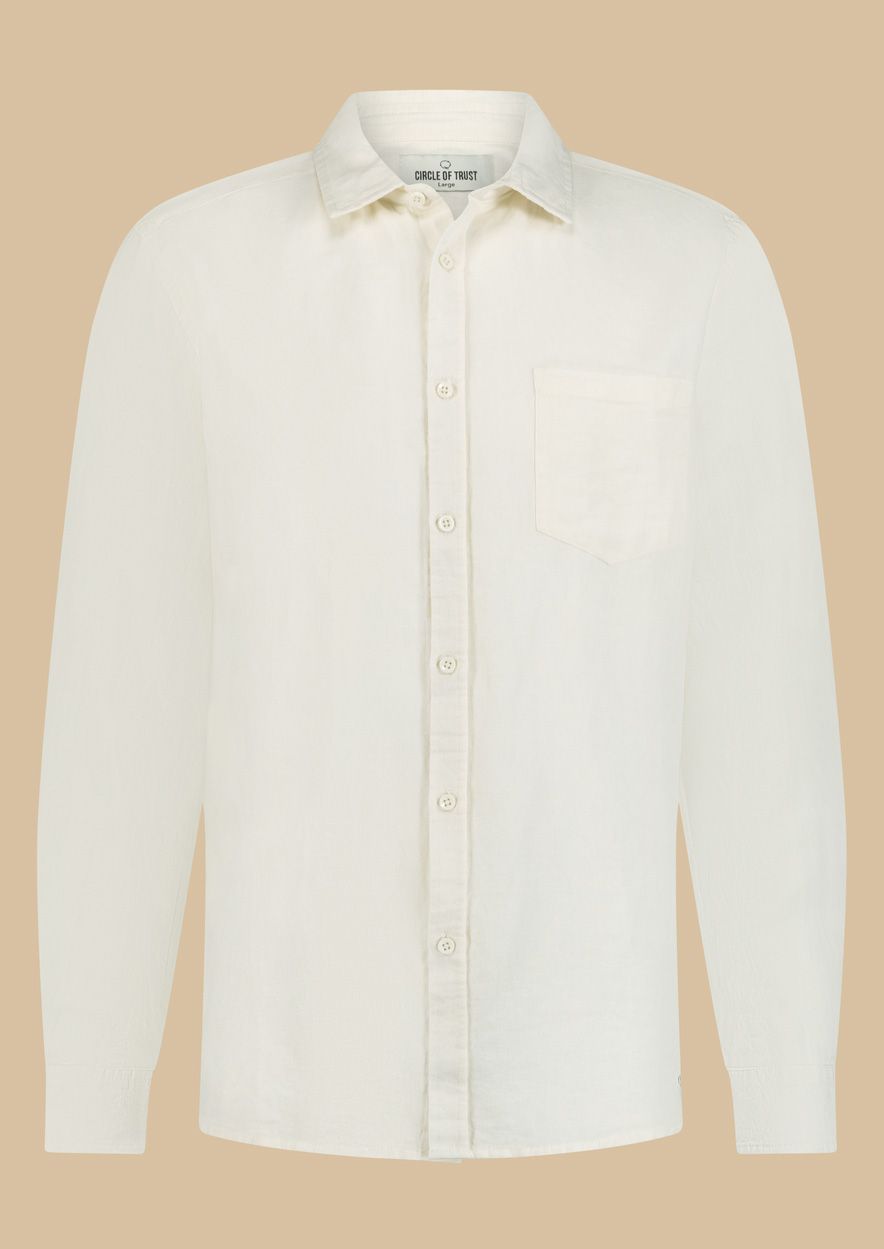 circle of trust Jared Shirt Bone White