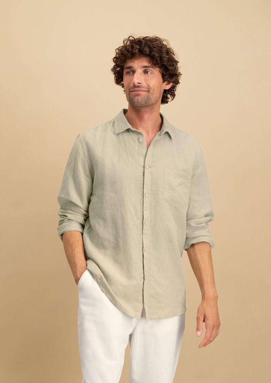 Circle Of Trust Jared Shirt Coastal Beige