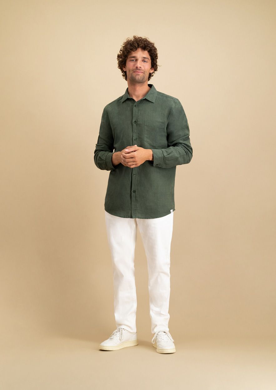 Circle Of Trust Jared Shirt Dusty Green