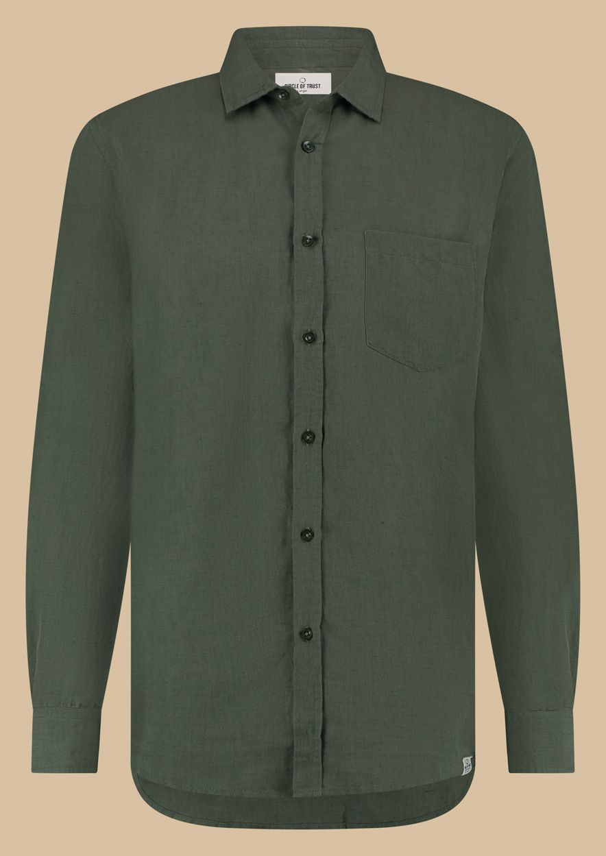 Circle Of Trust Jared Shirt Dusty Green