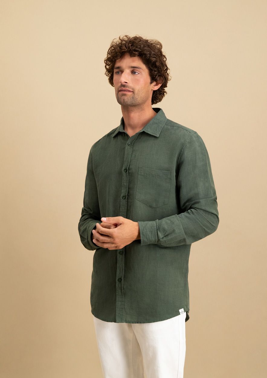 circle of trust Jared Shirt Dusty Green