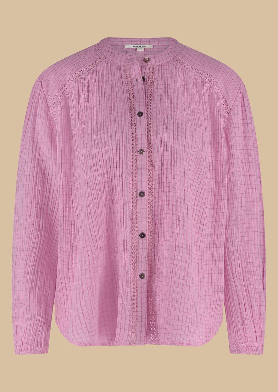 circle of trust Jaylee Blouse Aurora Pink