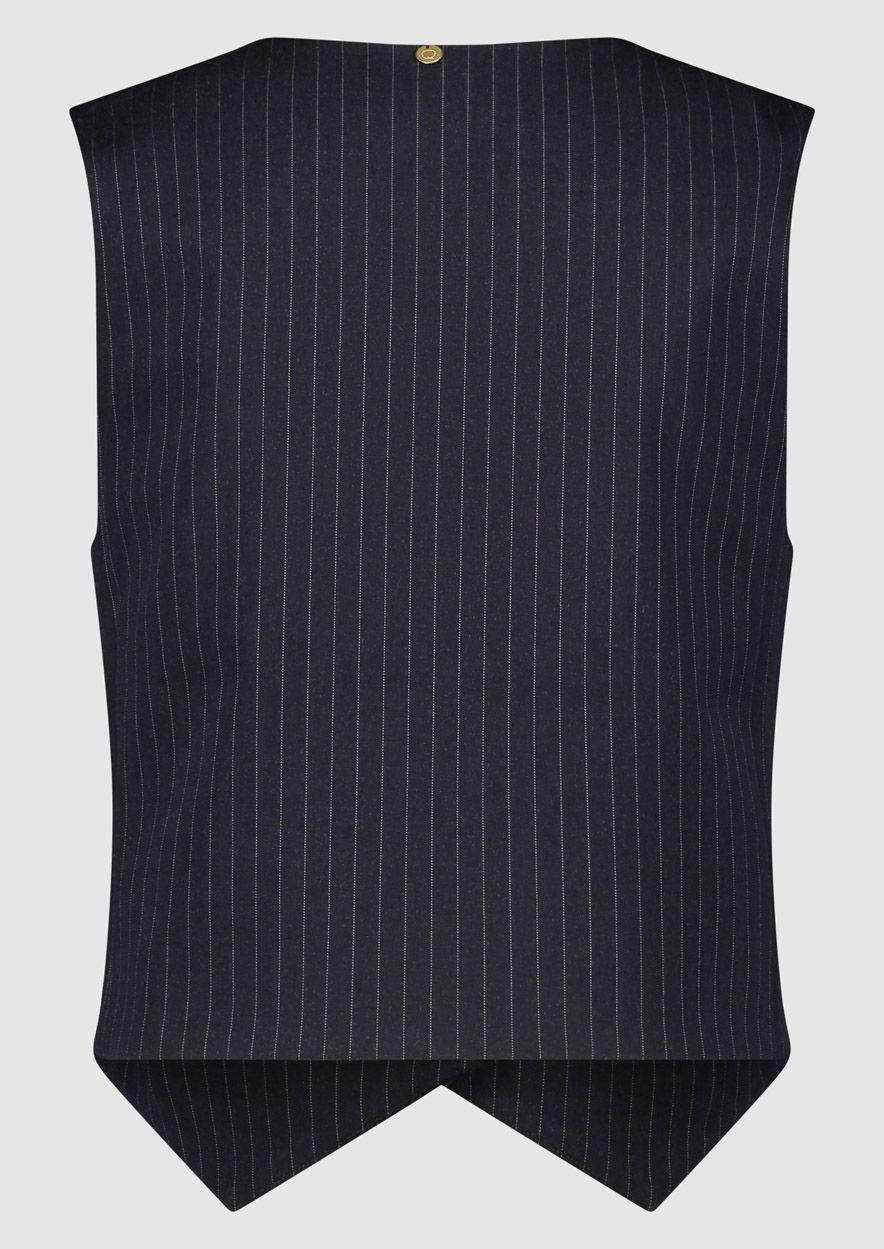 Circle Of Trust Jazz Gilet Dark Blue Stripe