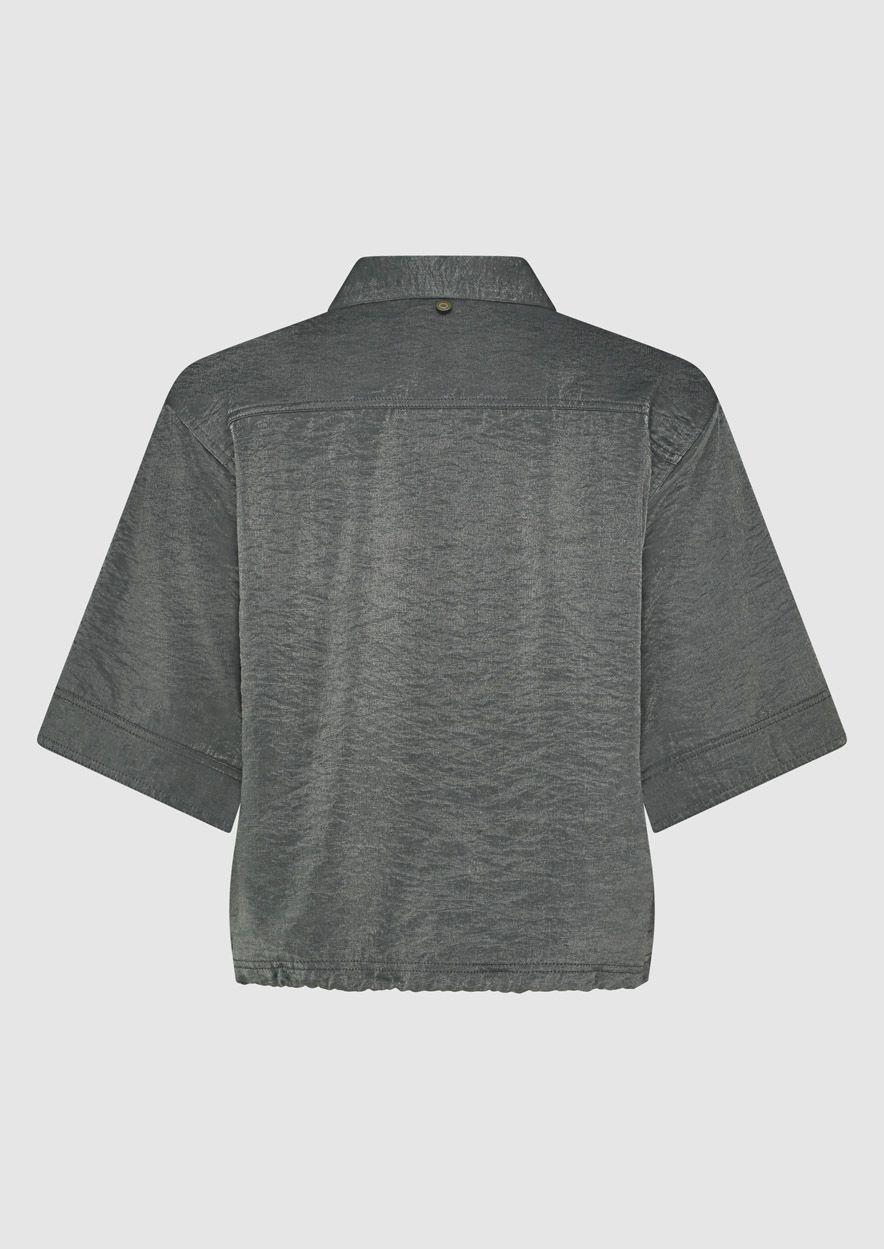 Circle Of Trust Jennifer Blouse Dark Silver
