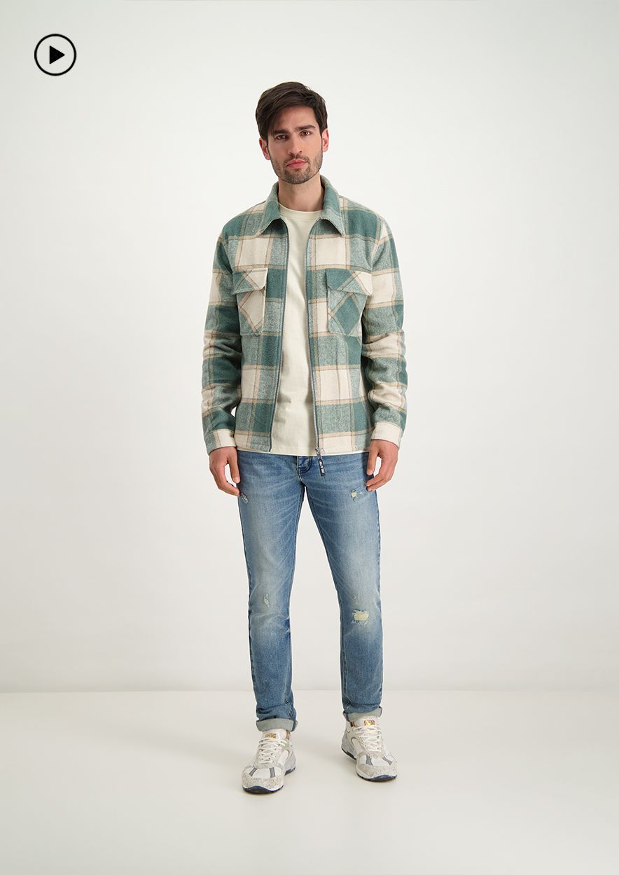 Circle Of Trust Joel Overshirt Forest Night