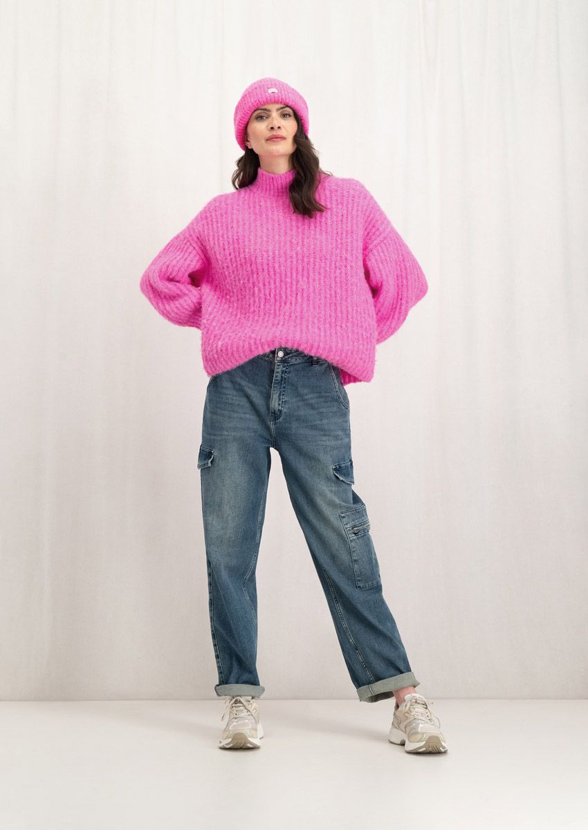 circle of trust Joelle Knit Knockout Pink