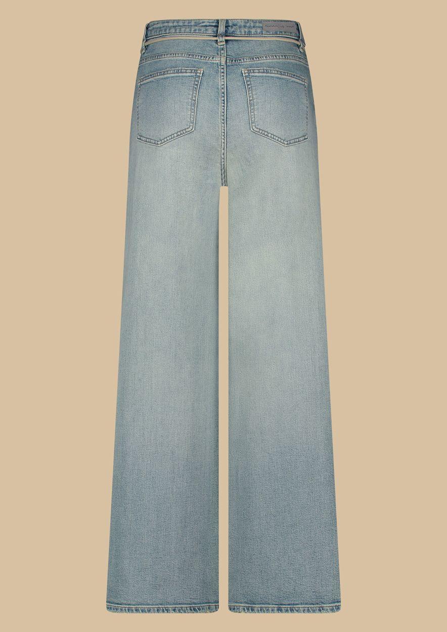 Circle Of Trust Jona Soft Blue - Wide Leg High Waist