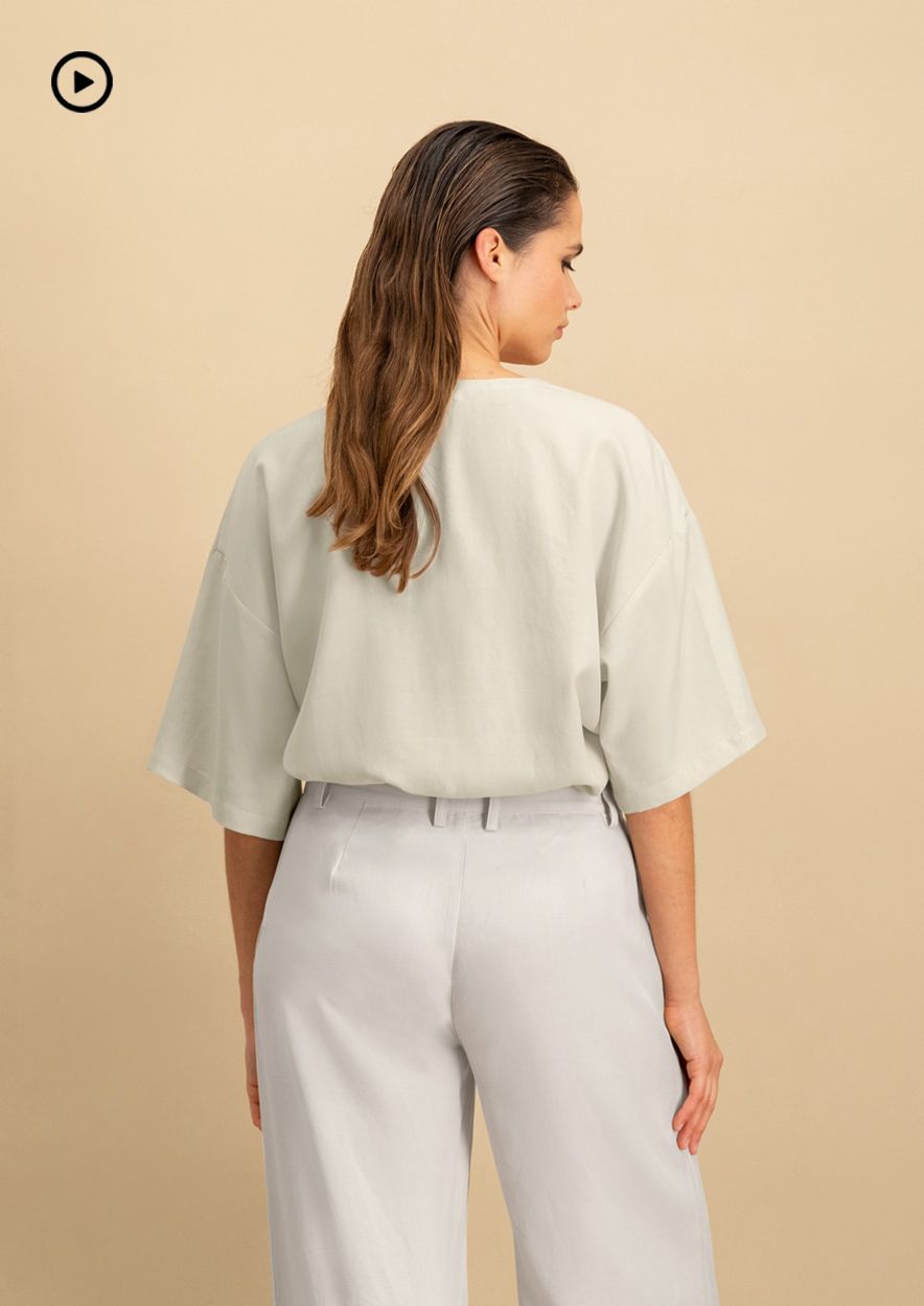 Circle Of Trust Joy Top Deep Linen