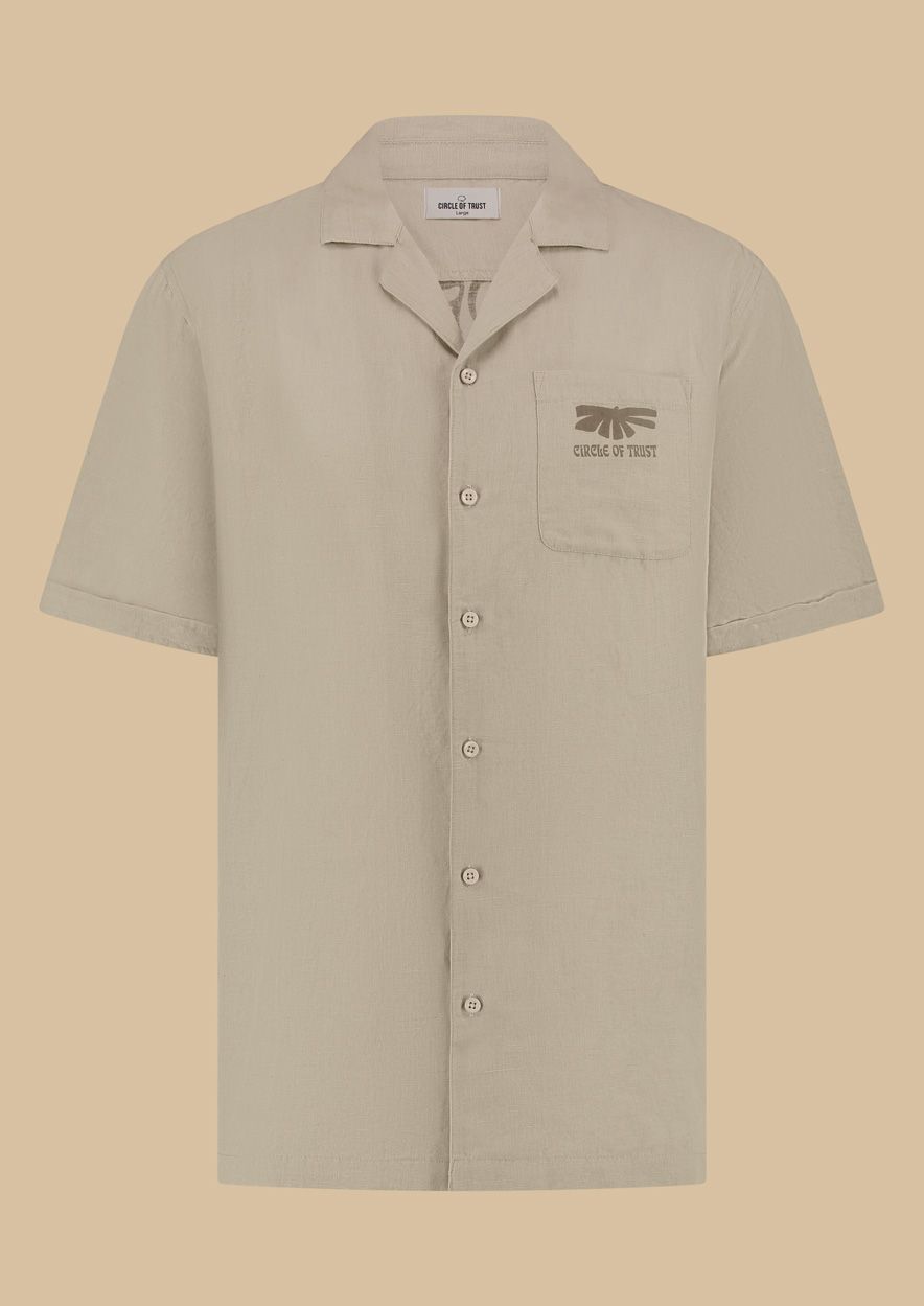 circle of trust Jules Shirt Coastal Beige