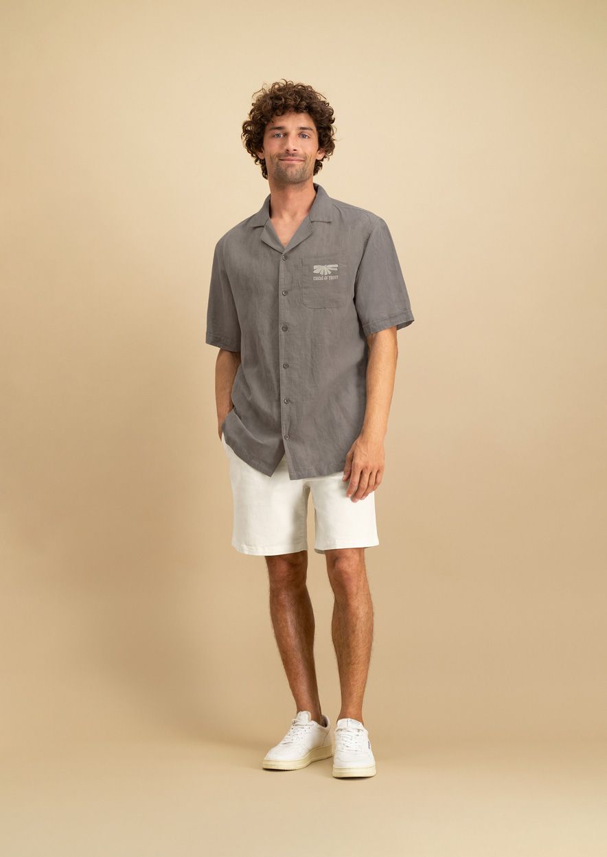 circle of trust Jules Shirt Truffle