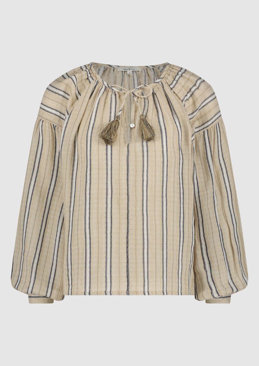 circle of trust Junni Blouse India Ink