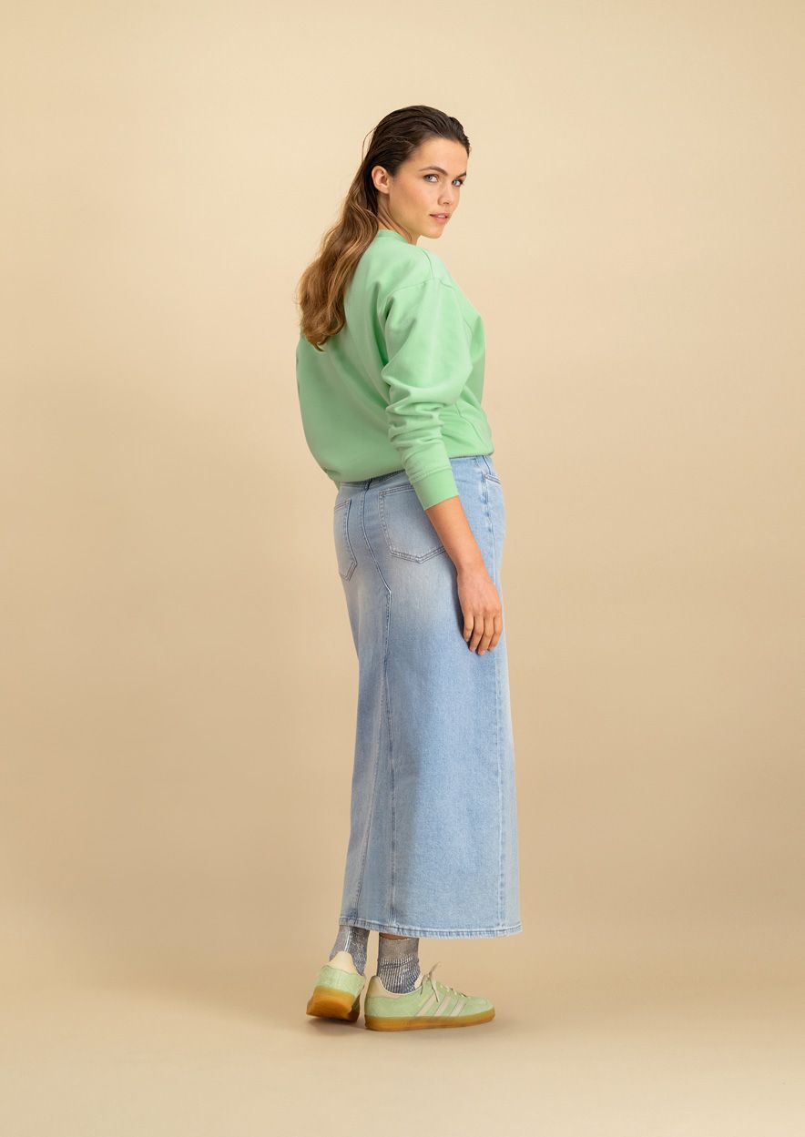 Circle Of Trust Kae Skirt Ocean Mist
