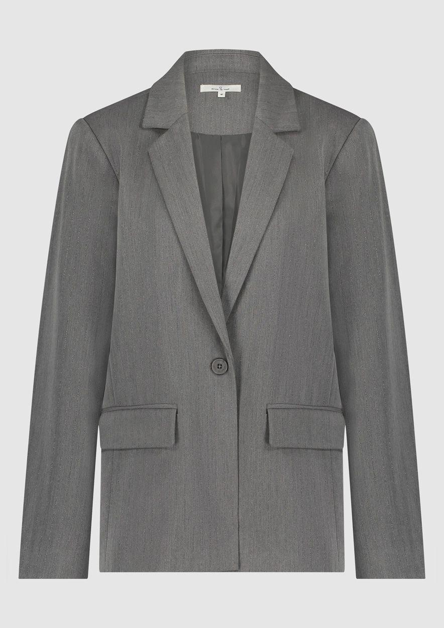 Circle Of Trust Koko Blazer Light Grey Stripe
