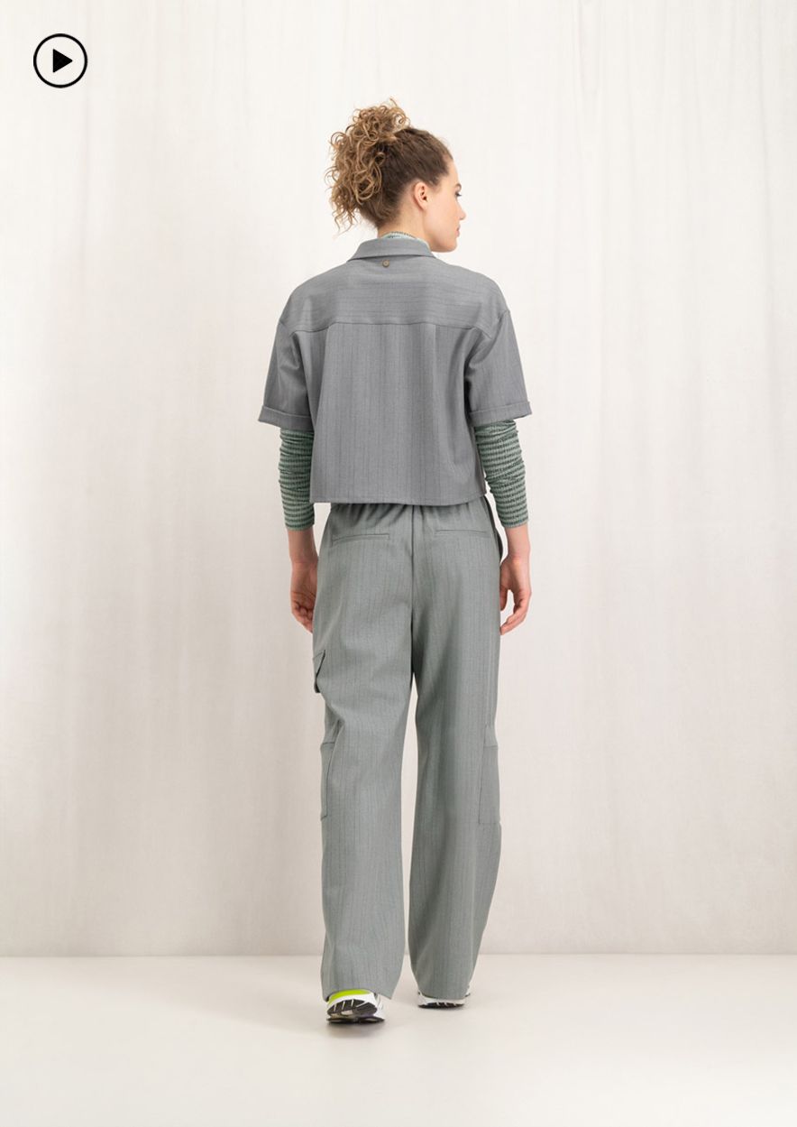 Circle Of Trust Krissie Pants Grey Stripe