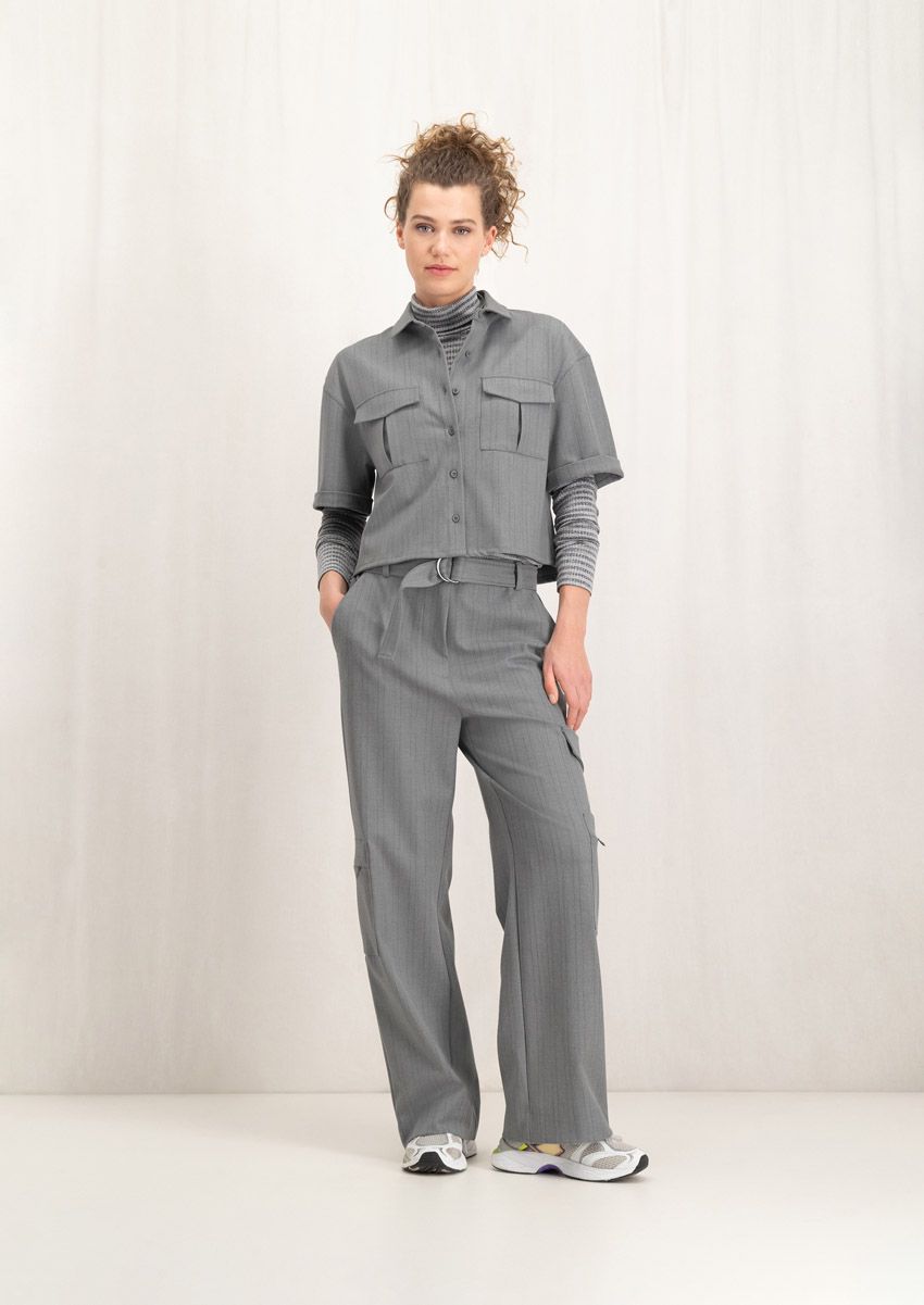 circle of trust Krissie Pants Grey Stripe