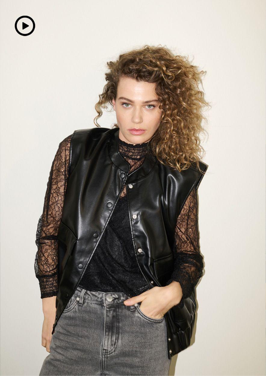 Circle Of Trust Kristy Gilet Real Black