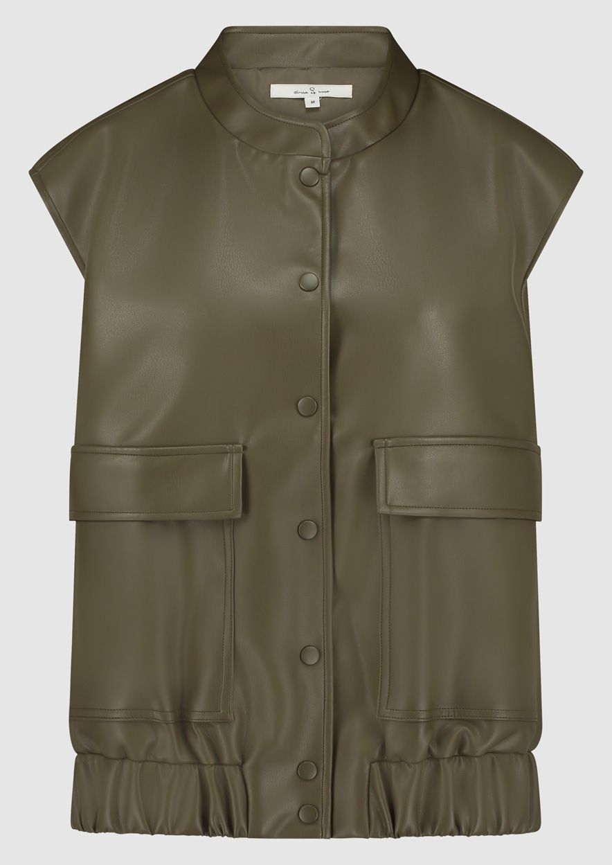 circle of trust Kristy Gilet Woodland