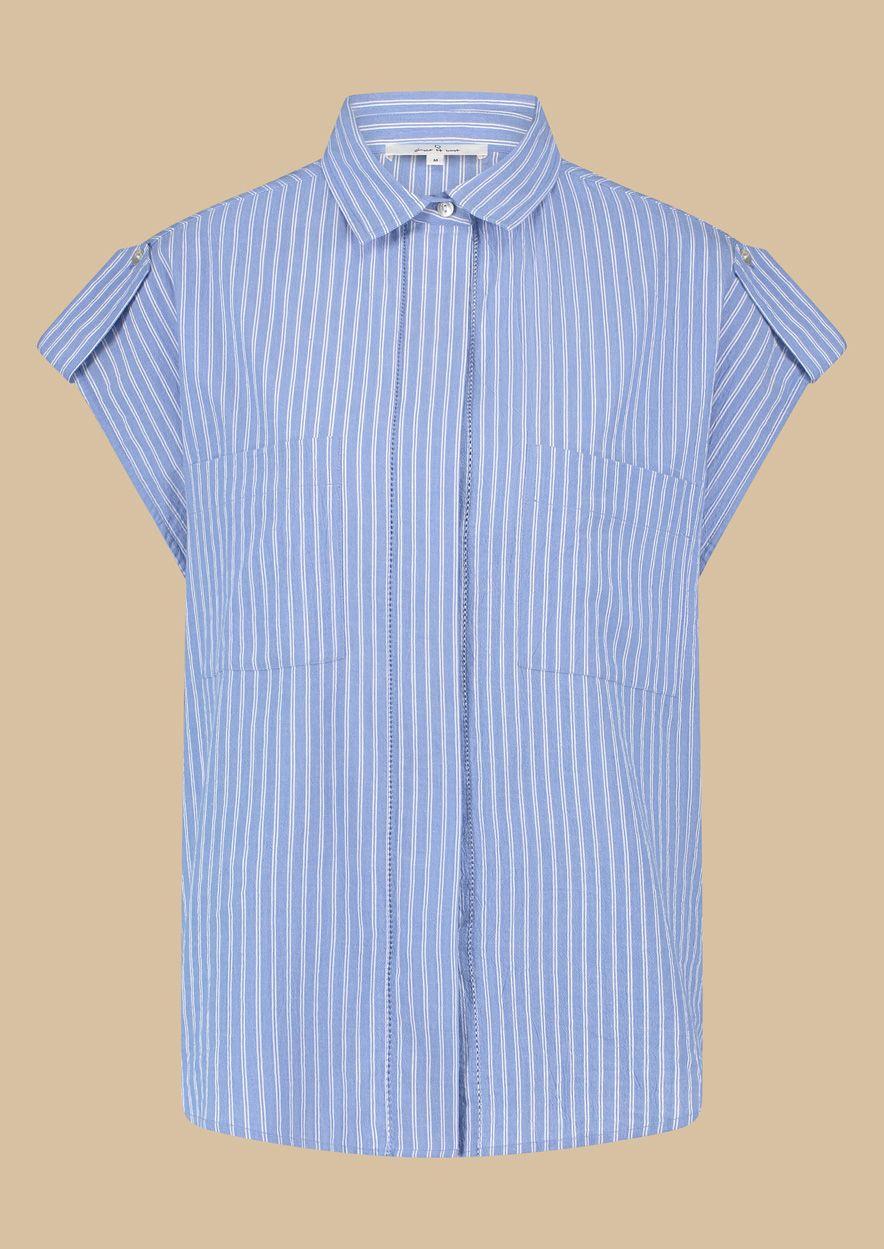 circle of trust Lana Blouse Fresh Water