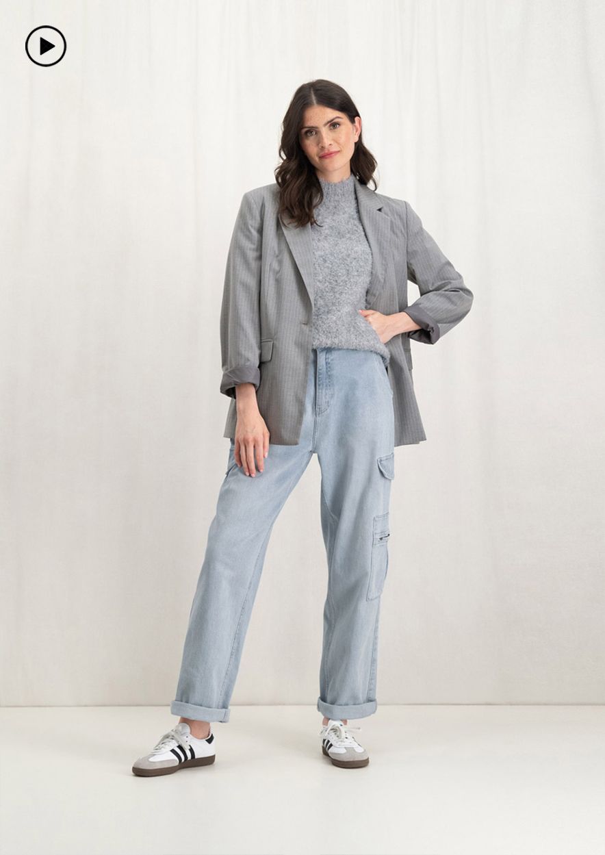 Circle Of Trust Lena Knit Light Grey