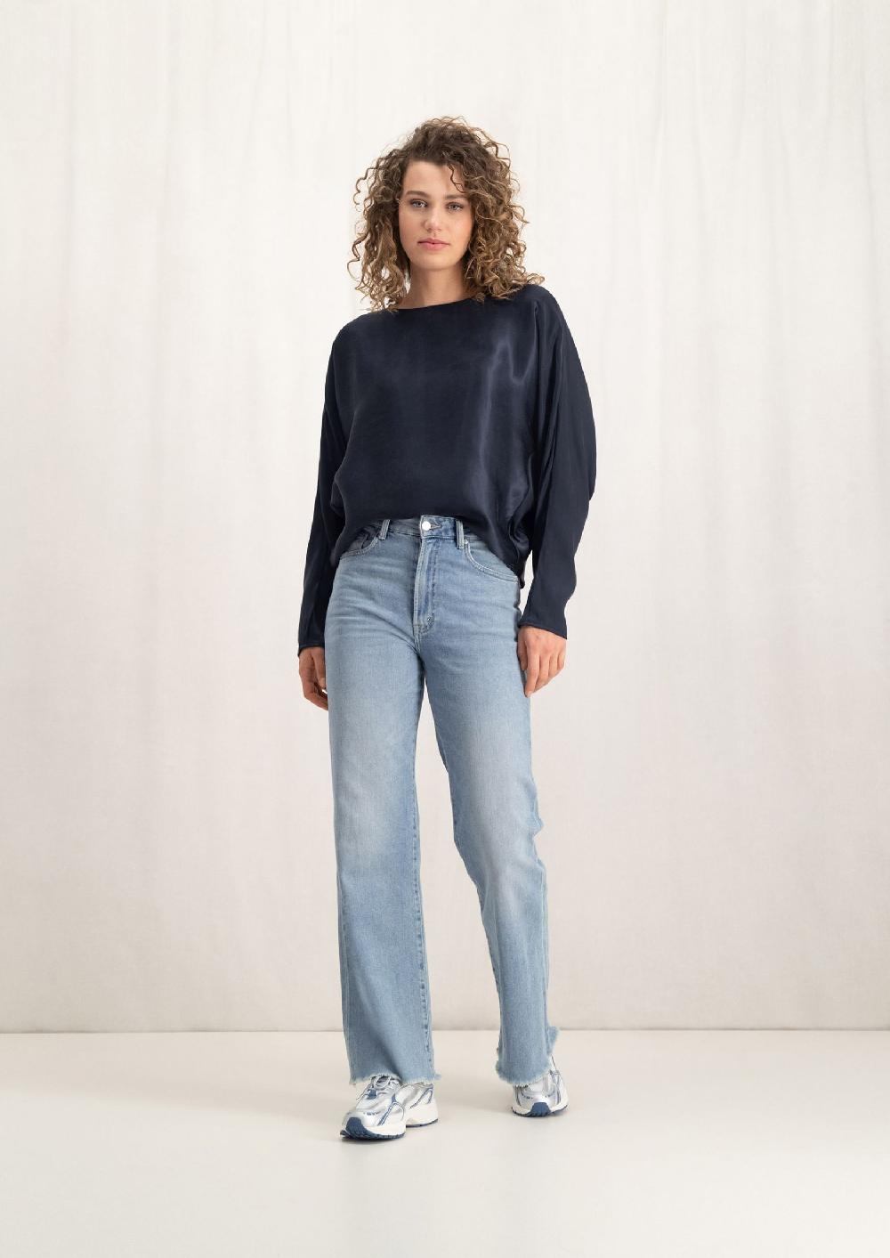 Circle Of Trust Liza Top Blue Nights