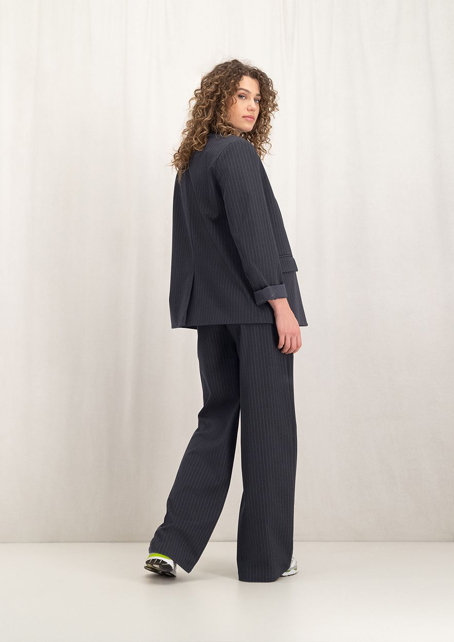 Circle Of Trust Lizz Pants Dark Blue Stripe