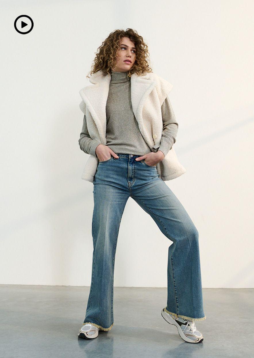 Circle Of Trust Marlow Bimini Blue - High Rise Wide