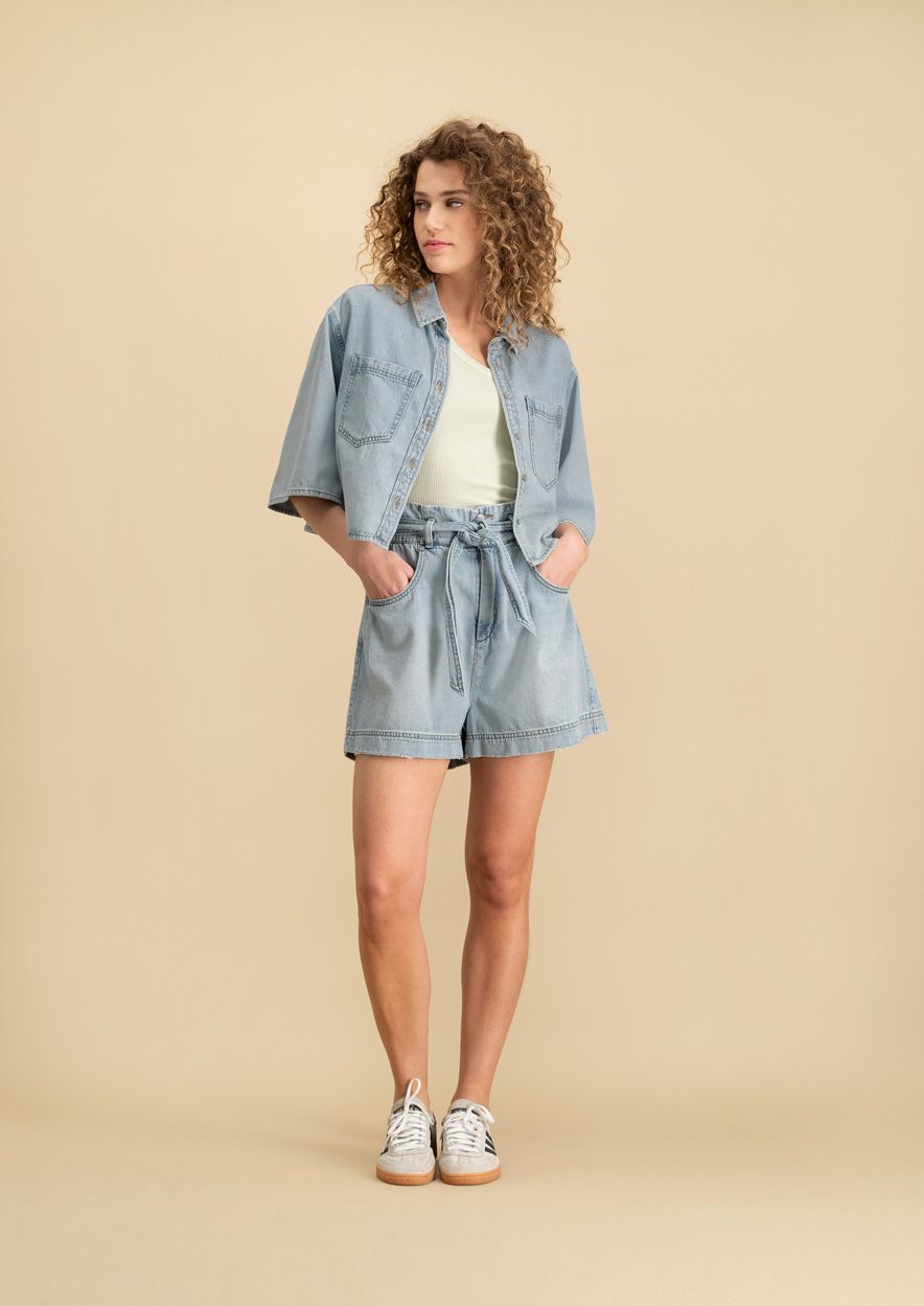 Circle Of Trust Mason Short Azure Blue