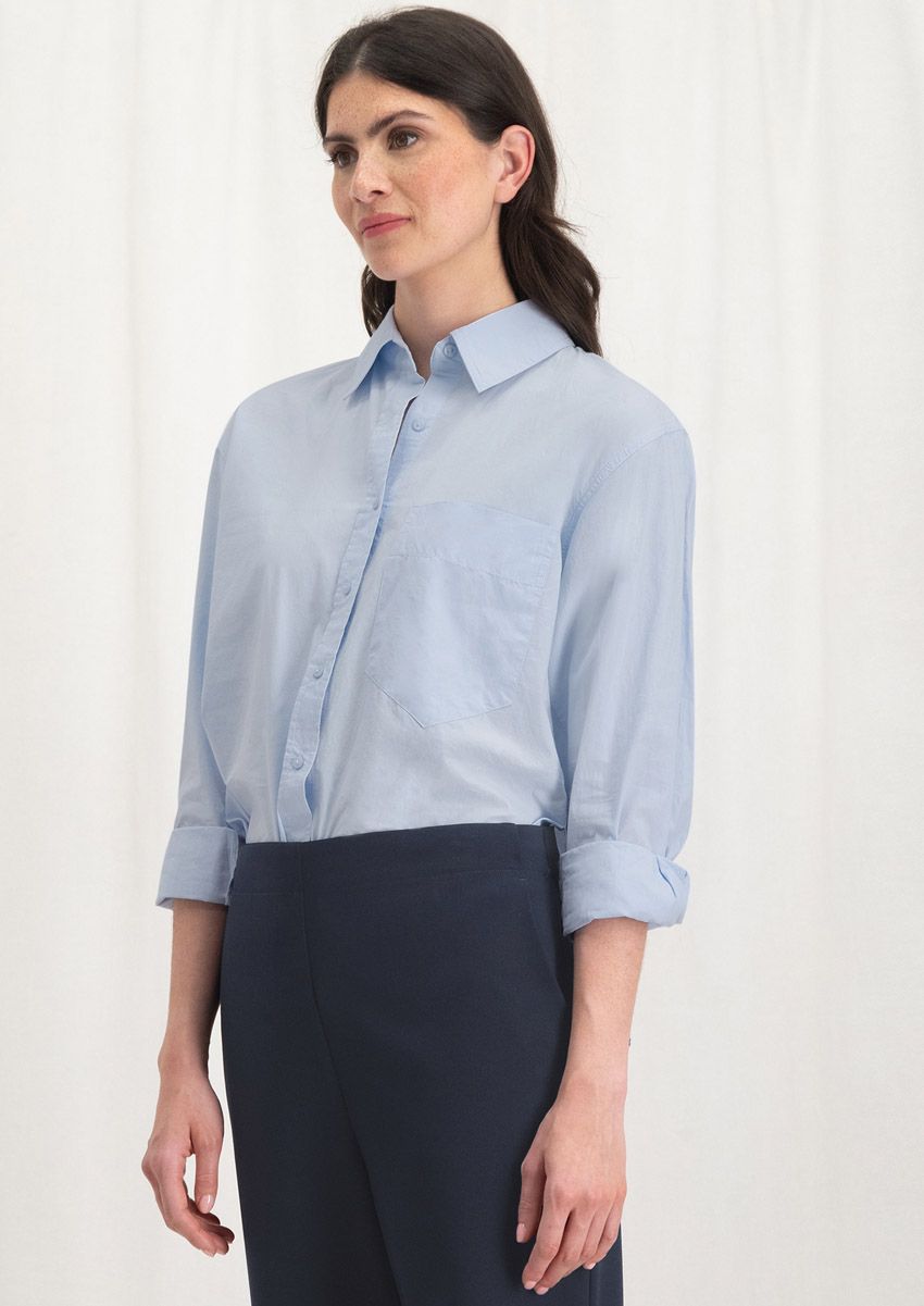 circle of trust Maxime Blouse Fresh Blue