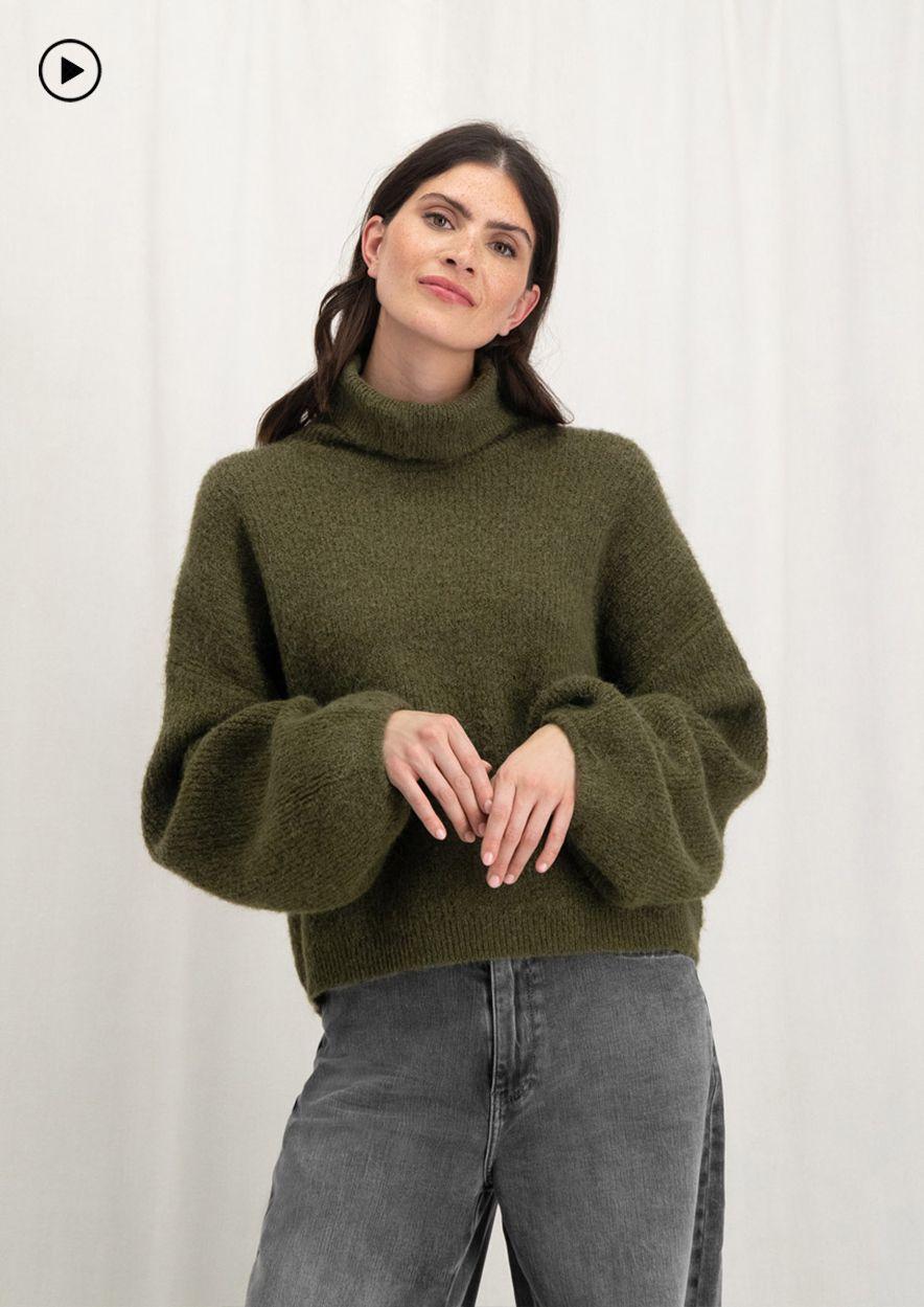 Circle Of Trust Meau Knit Military Green