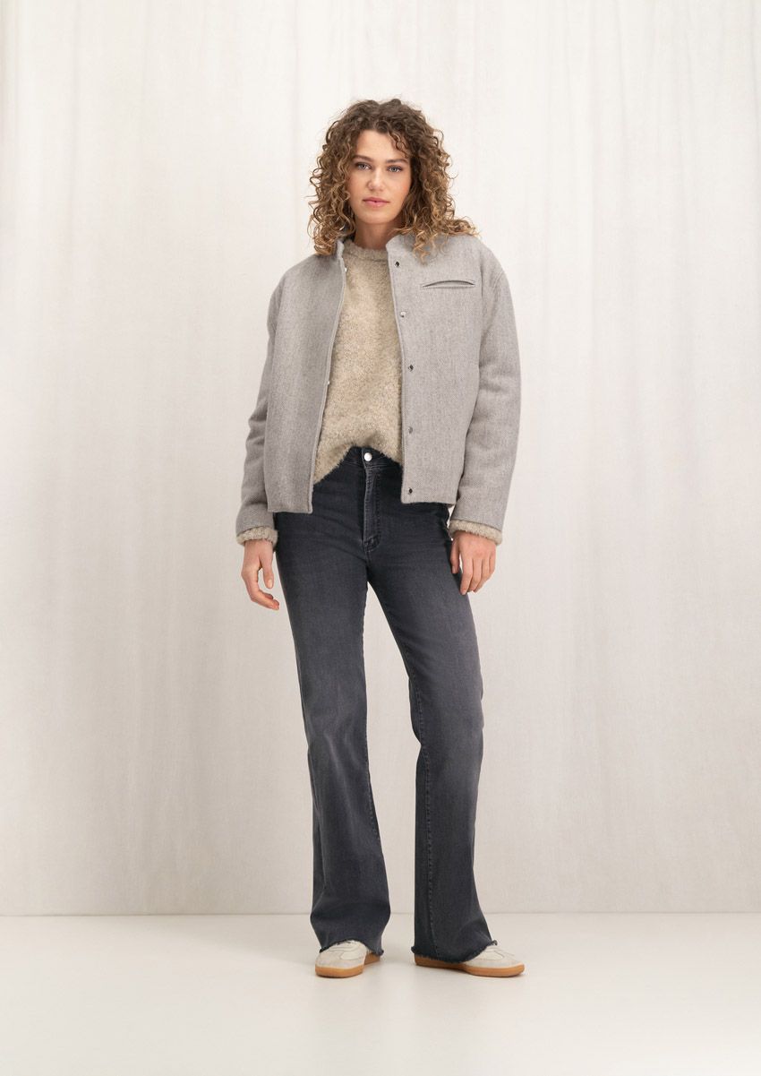 circle of trust Mell Jacket Herrningbone Beige