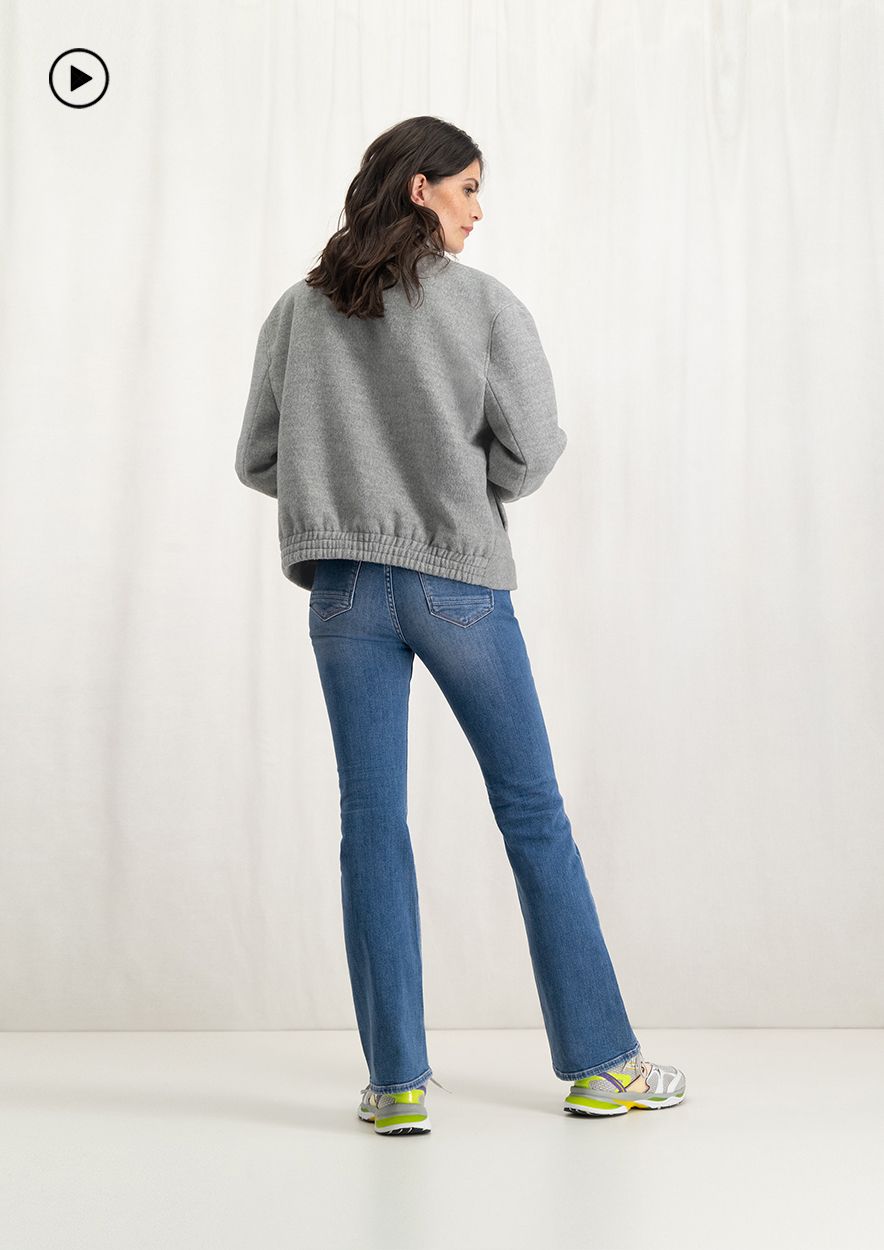 Circle Of Trust Mell Jacket Light Grey Melange