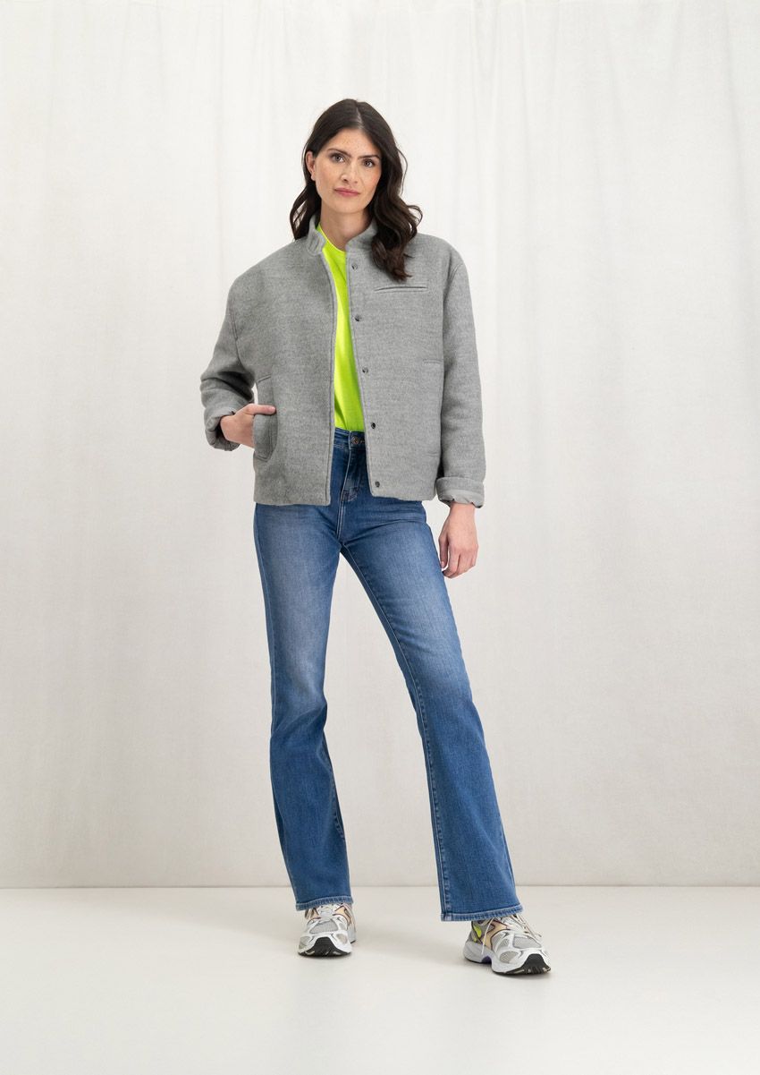 circle of trust Mell Jacket Light Grey Melange