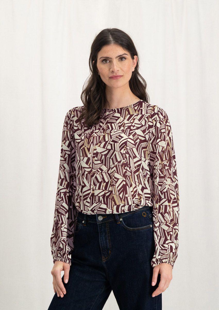 circle of trust Miley Blouse Retro Ruby