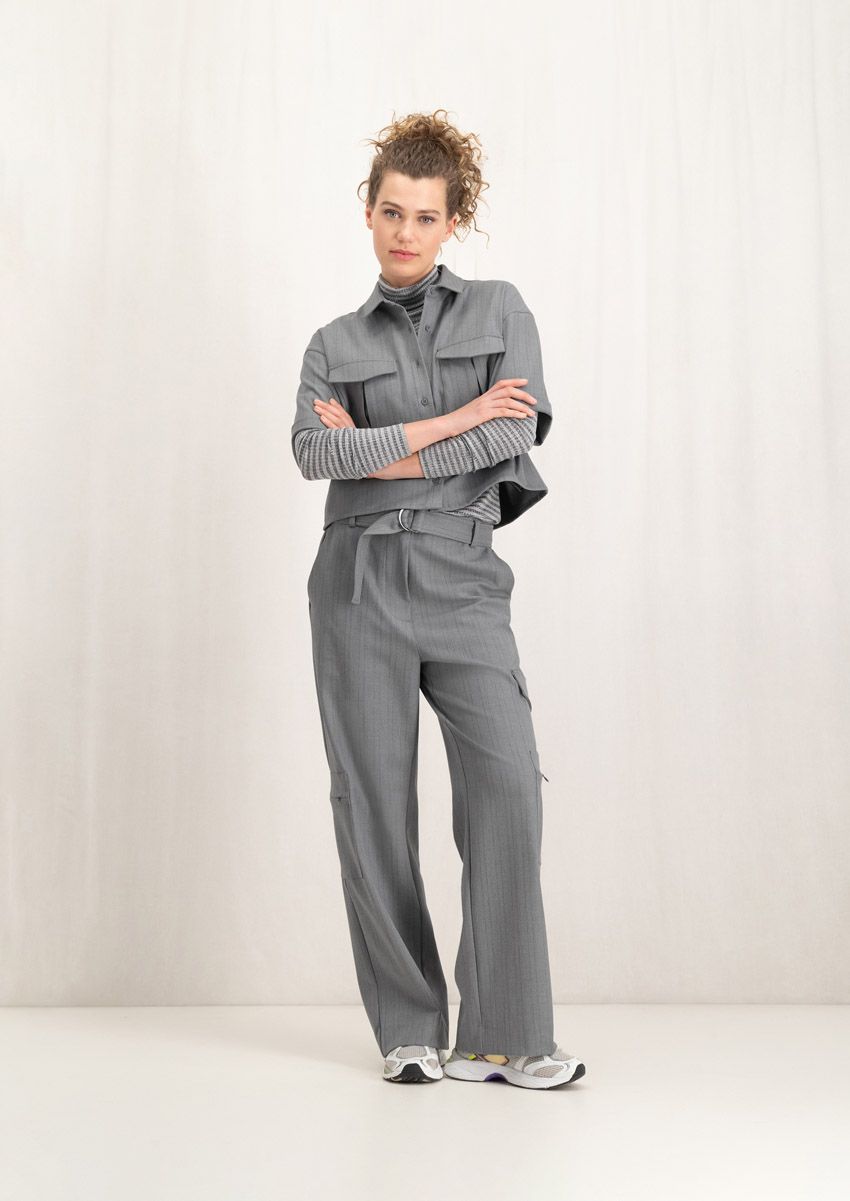 Circle Of Trust Minou Blouse Grey Stripe