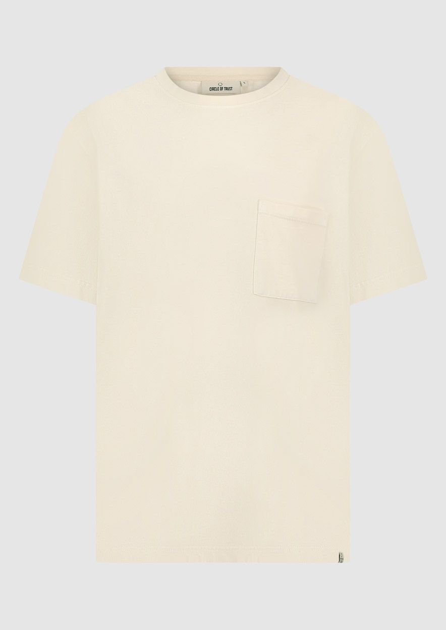 circle of trust Myron Tee Antique White