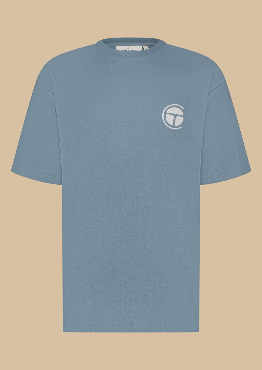 circle of trust Niloy Tee Blue Mirage