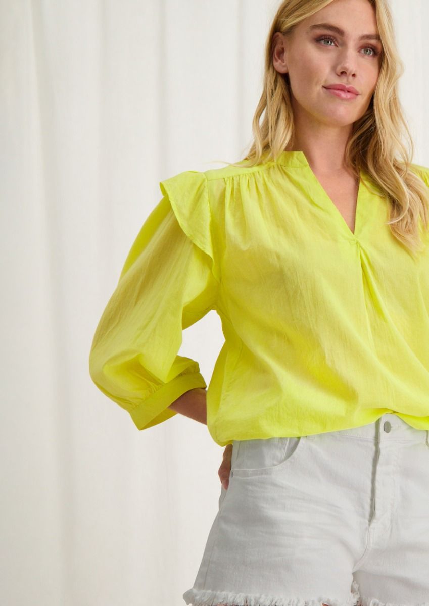 Circle Of Trust Nina Blouse Limeade