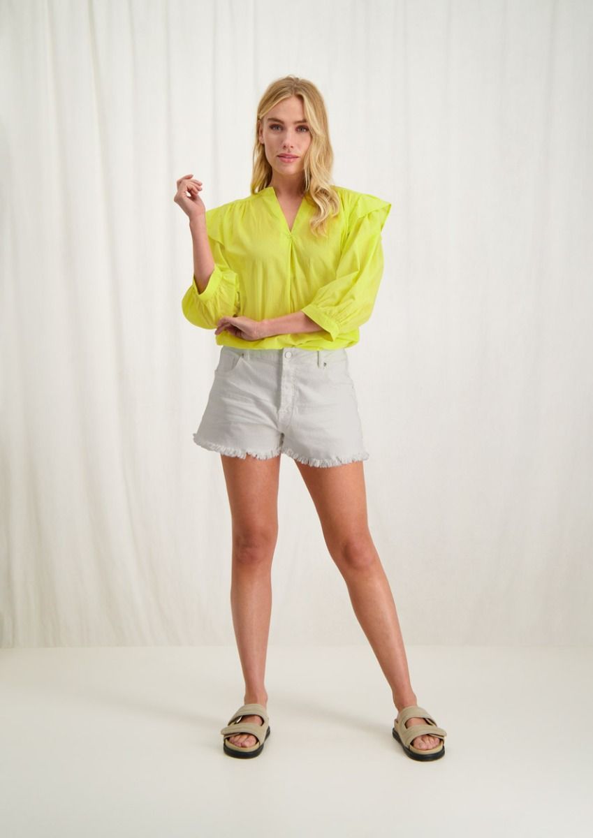 circle of trust Nina Blouse Limeade
