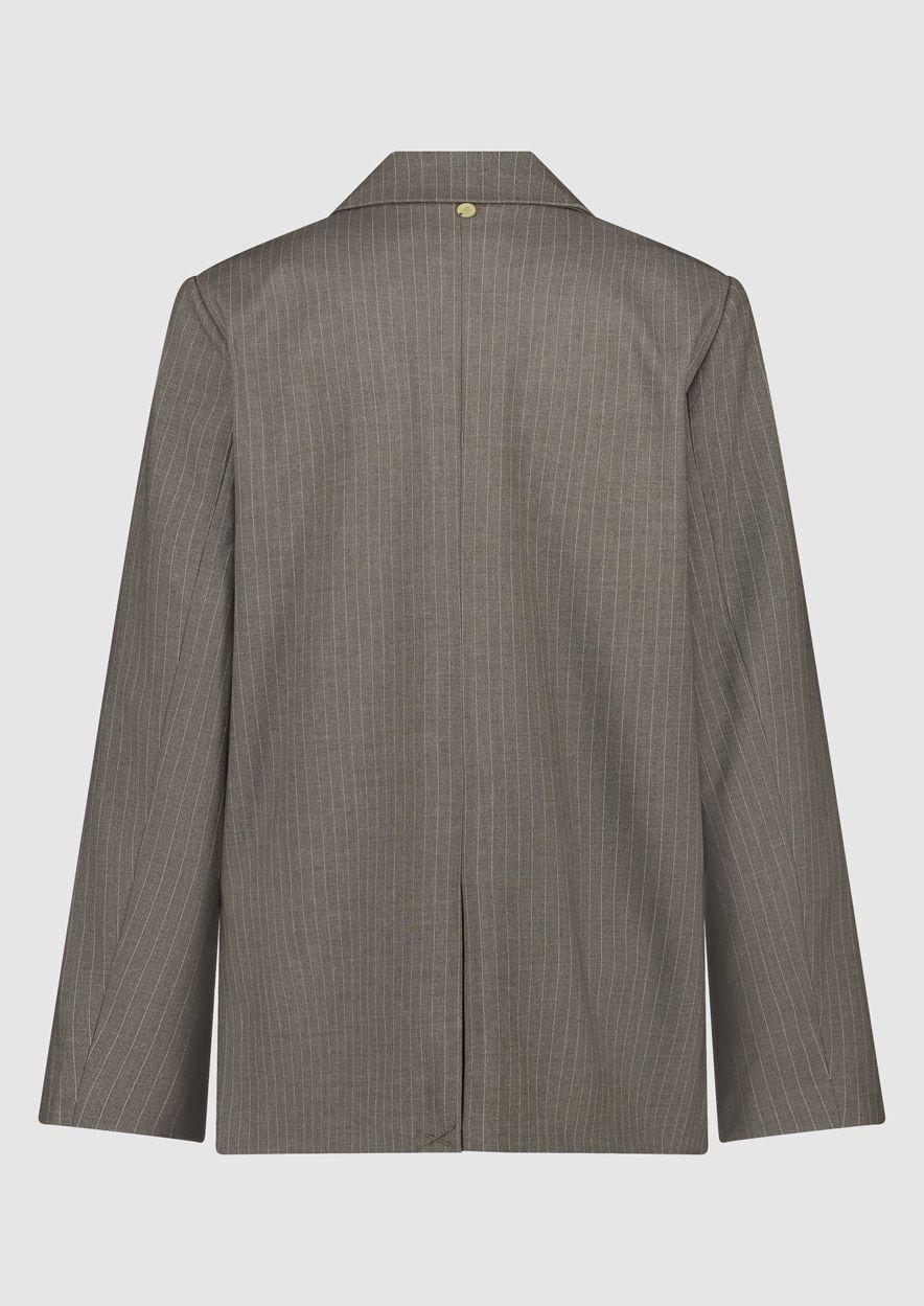 Circle Of Trust Nora Blazer Brindle Stripe
